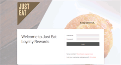Desktop Screenshot of justeat.redcat.com.au