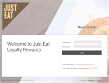 Tablet Screenshot of justeat.redcat.com.au
