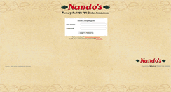 Desktop Screenshot of nandos.redcat.com.au