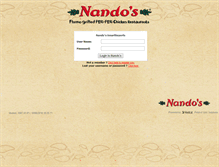 Tablet Screenshot of nandos.redcat.com.au